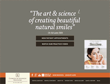 Tablet Screenshot of cosmeticdentistbaltimore.com